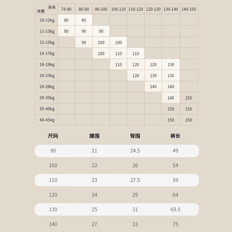 Classic Teddy儿童裤子女童秋季保暖修身打底裤卫裤休闲裤长裤秋装童装新品 花边蝴蝶结-黑色 90