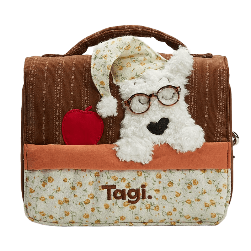 Tagi.《哈哈》小狗化妆包可爱防水洗漱包便携化妆包节日礼物