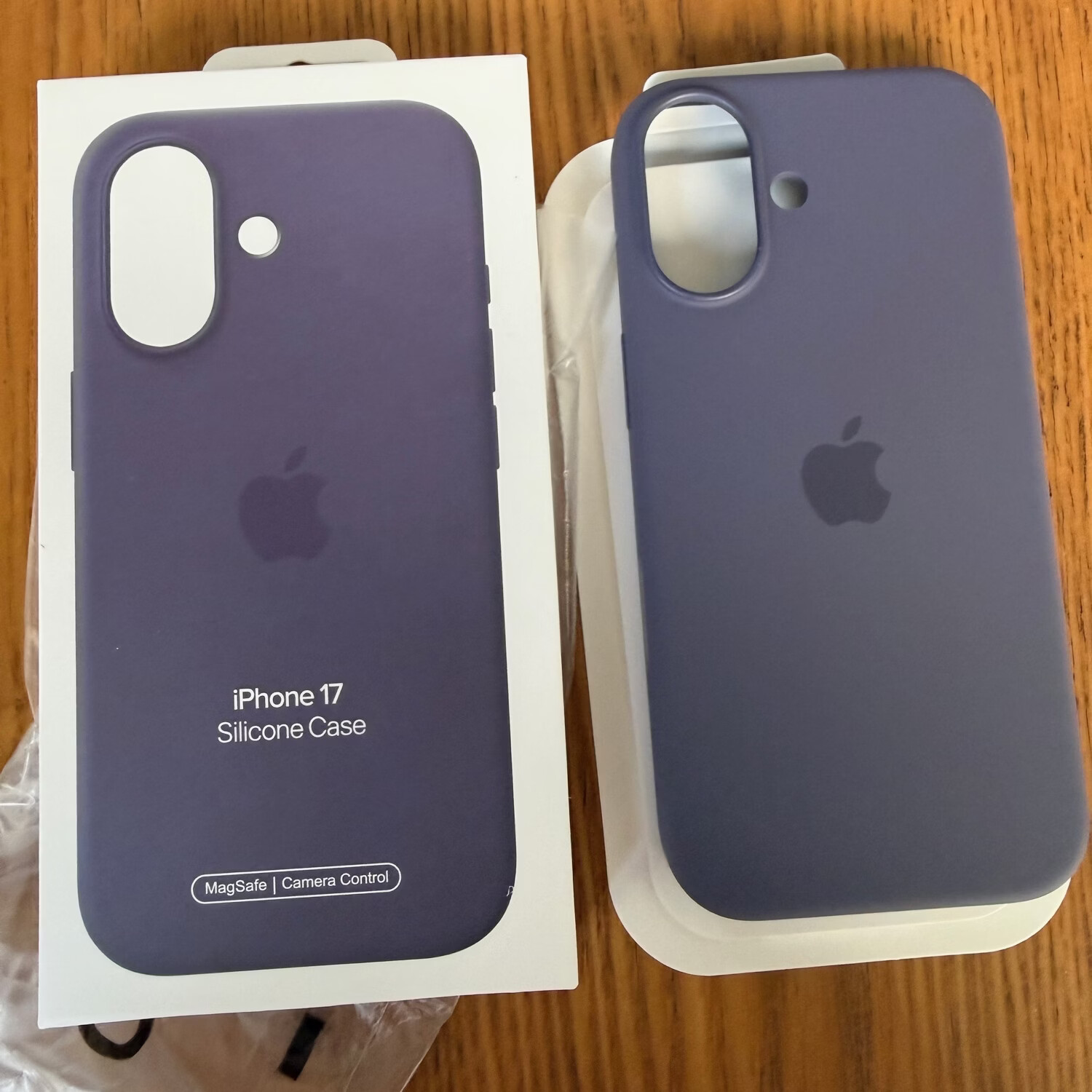 iPhone 17液态硅胶保护壳 磁吸动画按键款(现货速发) 雾紫色 17pro