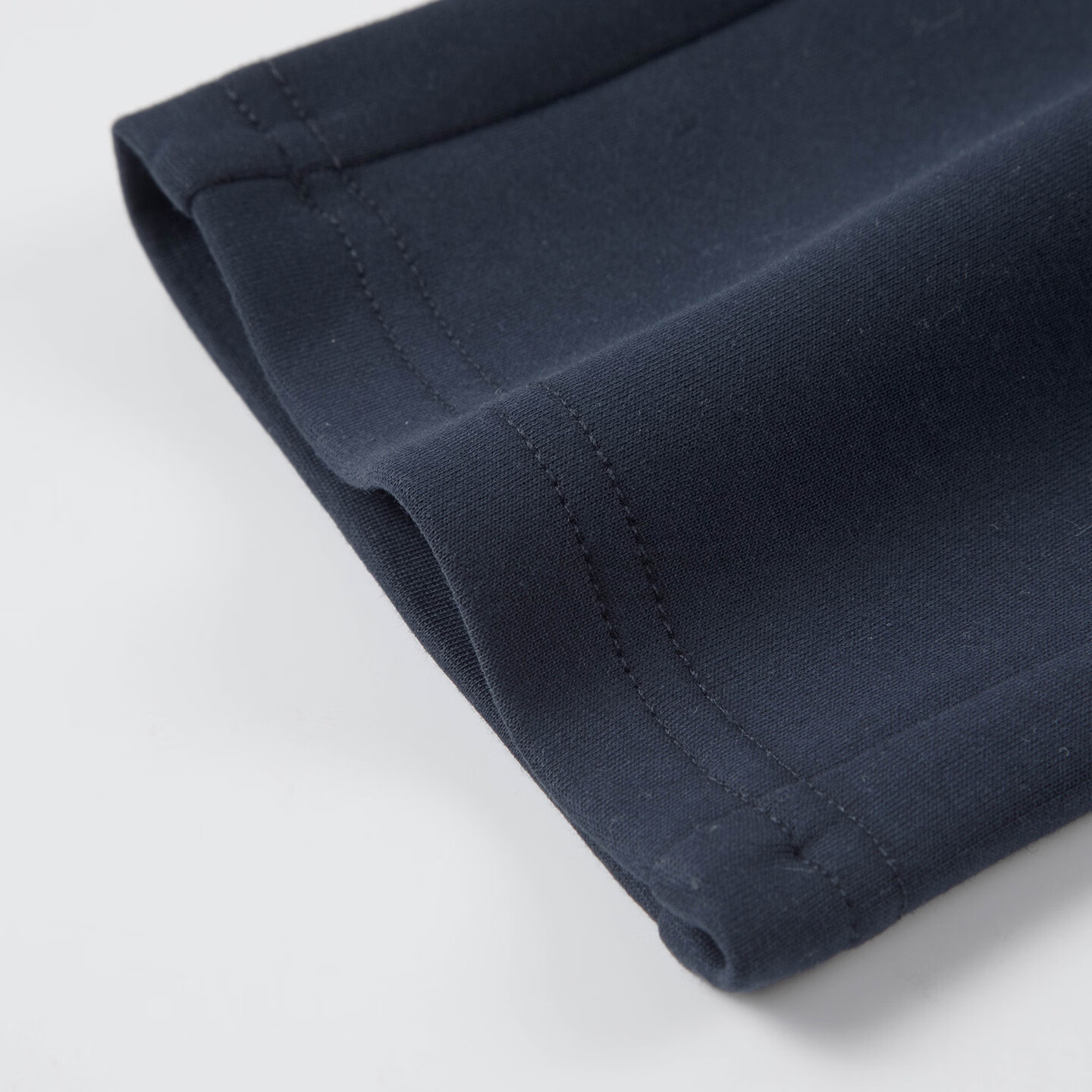 哈吉斯(HAZZYS)童装男童套装2026春新莱卡弹力舒适长袖两件套 藏蓝 120