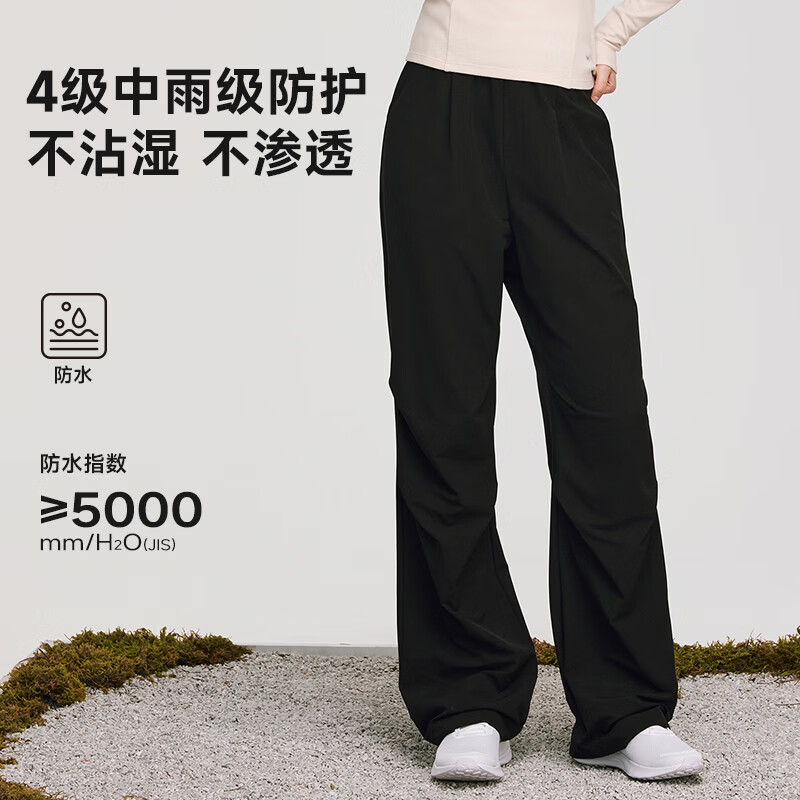 VVC成毅同款休闲裤男女春夏直筒工装保暖裤运动户外休闲防晒裤子 藏青色（薄绒保暖防风防水） XL