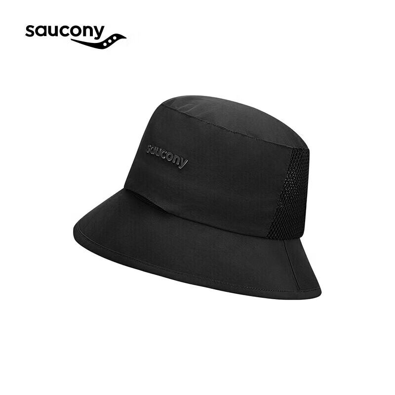 SAUCONY索康尼男女同款渔夫帽透气时尚经典休闲运动透气遮阳防晒