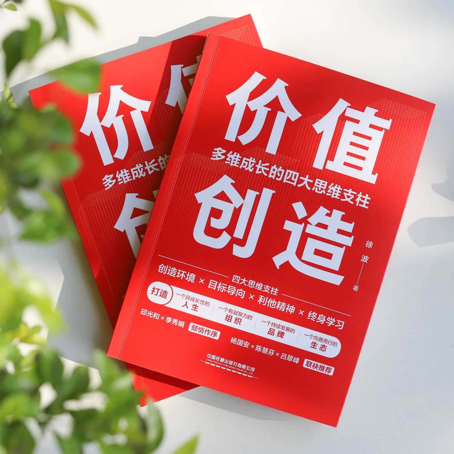 价值创造:多维成长的四大思维支柱 徐波著 邱光和、杨国安推荐9787113328191 价值创造 册