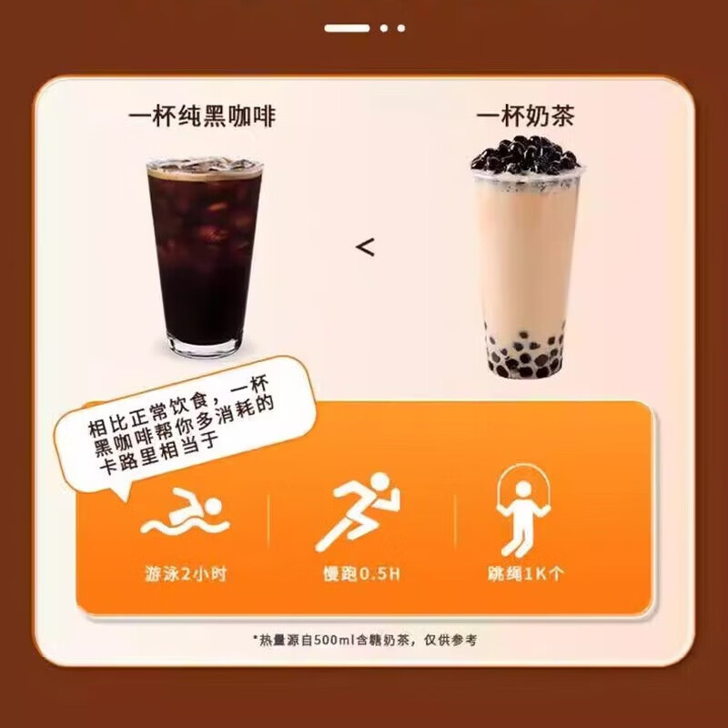 九芝堂蓝山黑咖啡0脂肪0蔗糖0植脂末熬夜专用美式速溶粉 蓝山黑咖啡 100袋*1盒