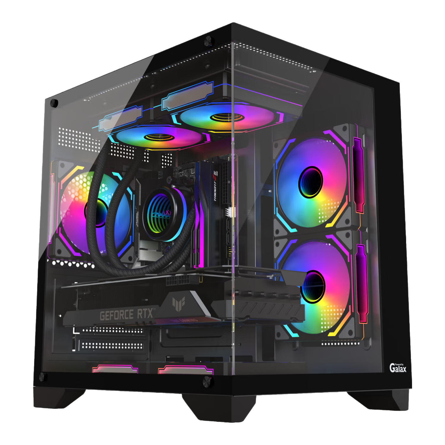 ���ڲ�����AMD����R5 7500F/RX6750GRE �羺��Ϸ̨ʽ������������DIY��װ�� R5 5600-RX6750GRE 10G