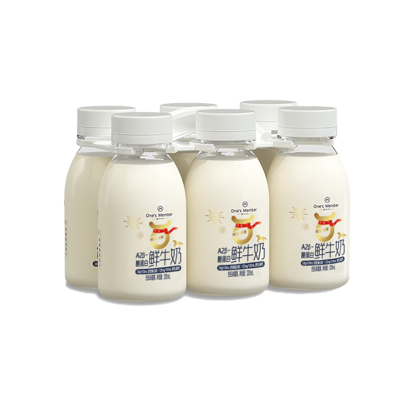 One's Member A2��-�ҵ�����ţ�� 200ml 6ƿ ���´�ţ�� 29.9Ԫ