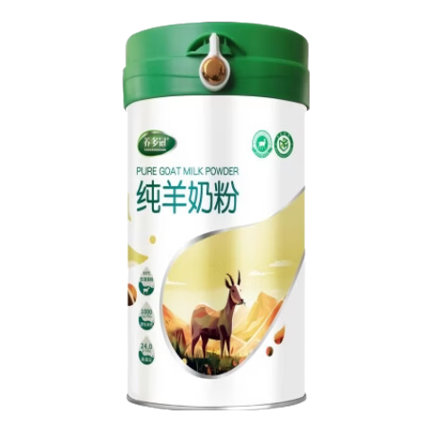 養(yǎng)多冠純羊奶粉官方兒童學(xué)生女士中老年無蔗糖成人羊奶粉800g年貨節(jié)送禮