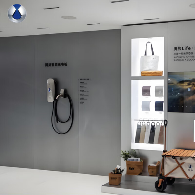腾势7kw充电桩家用 腾势原厂充电桩D9原装家用7kw 220v国标通用N7Z9GTN8L充电桩专业 5米枪线-7kw/32A腾势充电桩 0米安装(不含安装材料/含师傅挂充电桩)