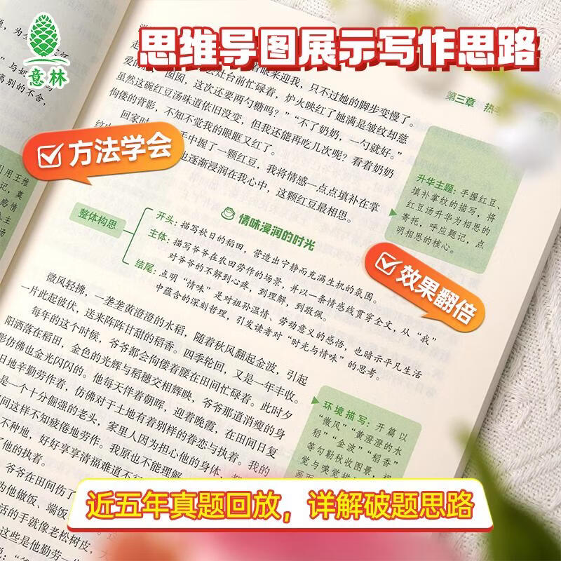 意林热考作文助力高效提分 初中高分作文万能素材库