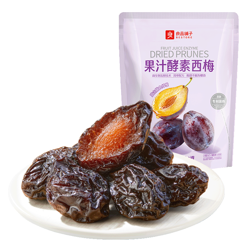 良品铺子果汁酵素西梅干420g无添加西梅富含膳食纤维蜜饯果干零食0添加