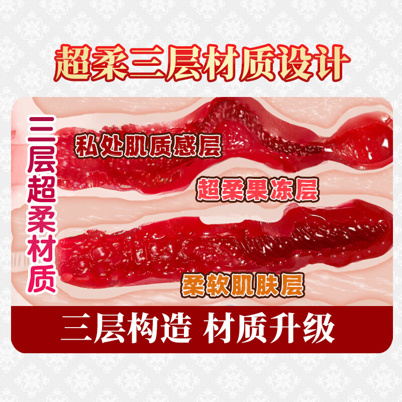 JNPG飞机杯1:1生理还原男用倒模成人用品男性情趣玩具实体娃娃淫熟5代 淫熟5代波多野结衣+吸水棒套餐