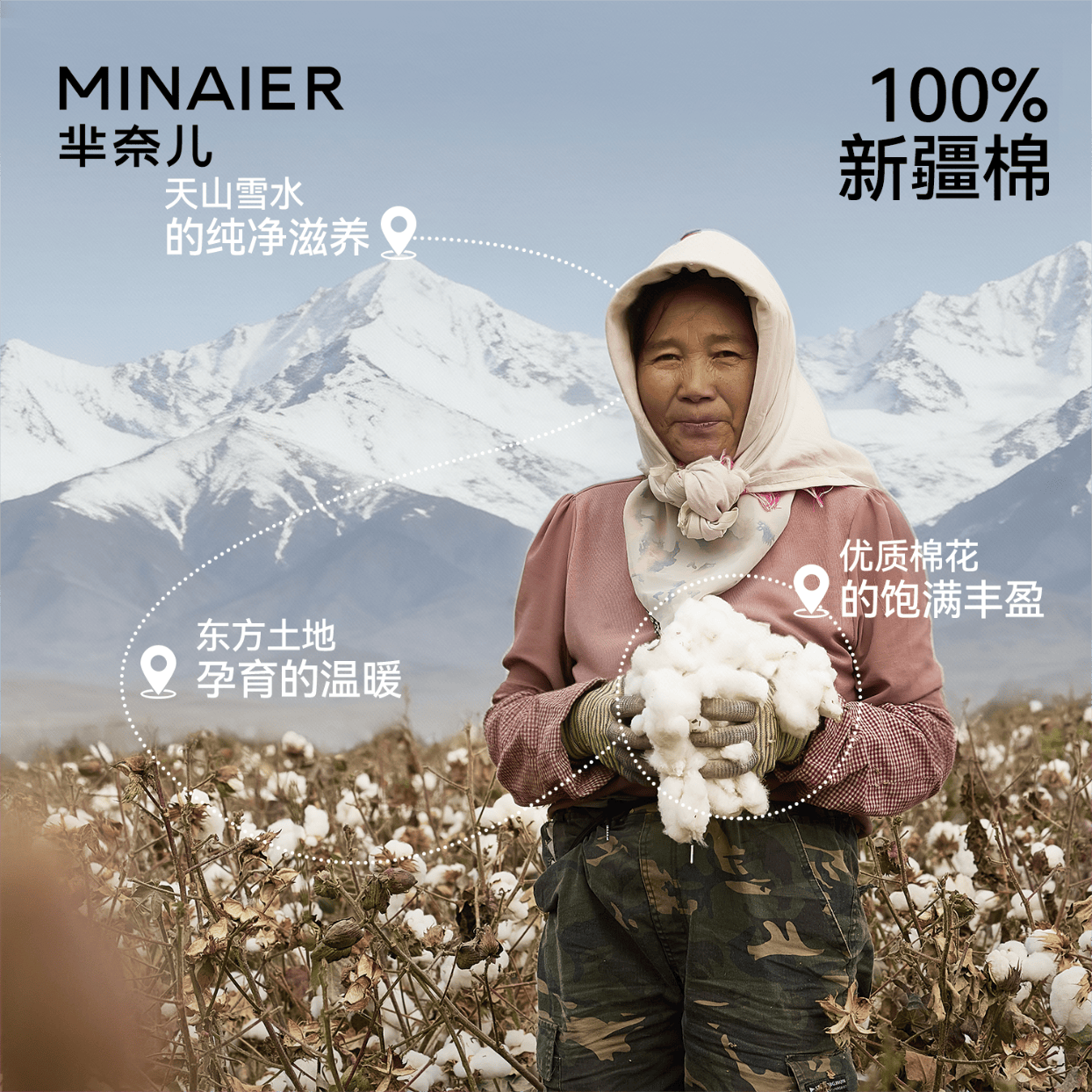 芈奈儿一次性加厚纯棉洗脸巾100%新疆棉干湿两用棉柔巾 【平纹100%棉】7抽*20包