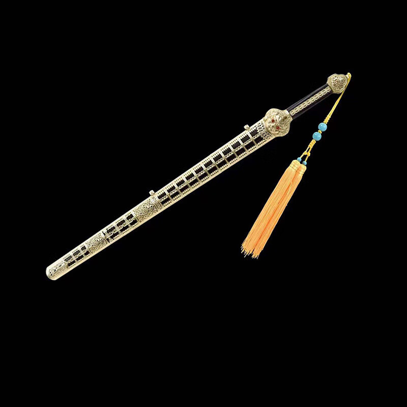 一朝春雪【新款上新】大明永乐剑(铜装豪华版)龙i泉硬剑明剑汉剑花