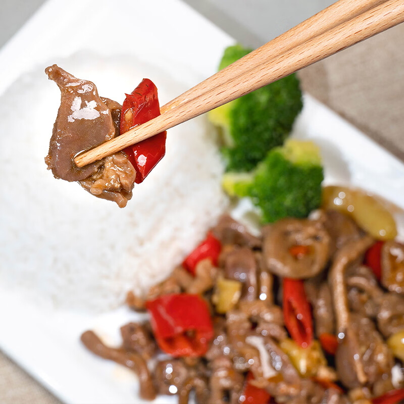 粮农星厨小炒鸡杂10包料理包外卖商家用速食盖浇饭快餐预制菜肴小碗菜 小炒鸡杂【180g*10包】