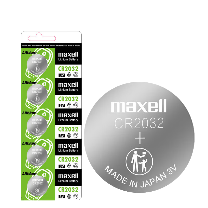 ������� CR2032 Ŧ�۵�� 5��װ 3V ��������Կ��ң�������ӳ��ֱ���������С�׺���