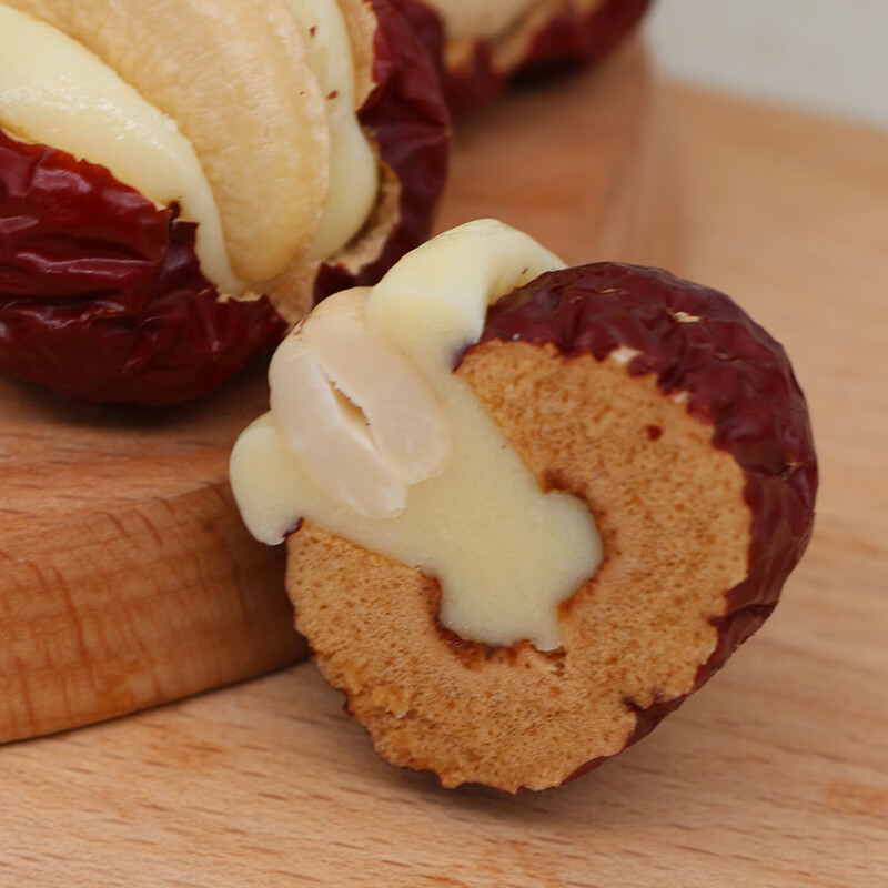 一品玉新疆奶芙枣 奶酪红枣腰果三重美味 休闲下午茶充饥小零食无添加 奶芙枣100g*3袋