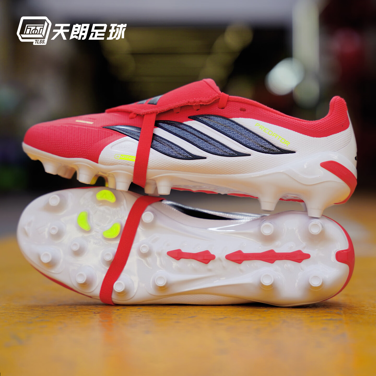 阿迪达斯(adidas)天朗足球阿迪达斯猎鹰PREDATOR中端翻盖鞋舌AG人草足球鞋JR7902 红白黑#JR7902 41 (260mm) UK7.5