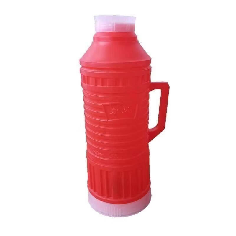 胖东来同款家用保温壶热水瓶老式复古暖壶暖瓶保温水壶开水瓶外壳 普通款(2L老式红色外壳+塞子)1个