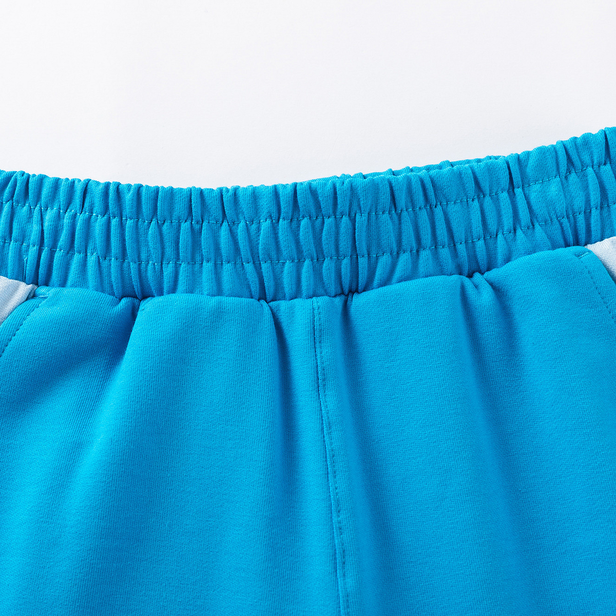 马骑顿针织长裤 湖蓝 110