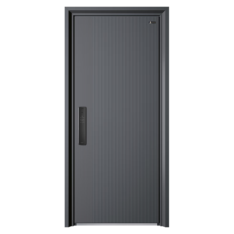 王力防盜門4級(jí)家用安全門指紋鎖子母門單門入戶門進(jìn)戶門A062 機(jī)械鎖 2050*1160