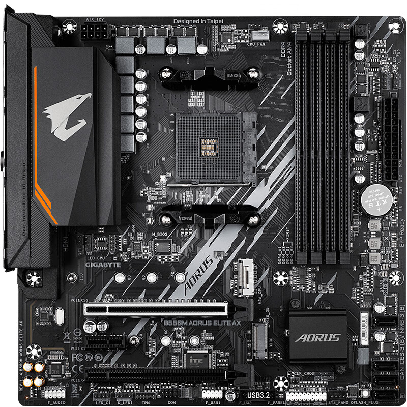 技嘉 小雕B550M AORUS ELITE AX DDR4 WIFI6 图 5