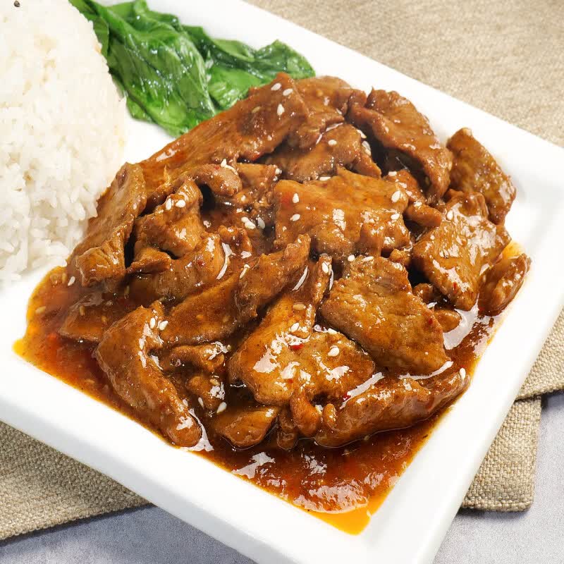 粮农星厨巴西烤肉10包料理包外卖商家用速食盖浇饭快餐预制菜肴包小碗菜 巴西烤肉【200g*10包】