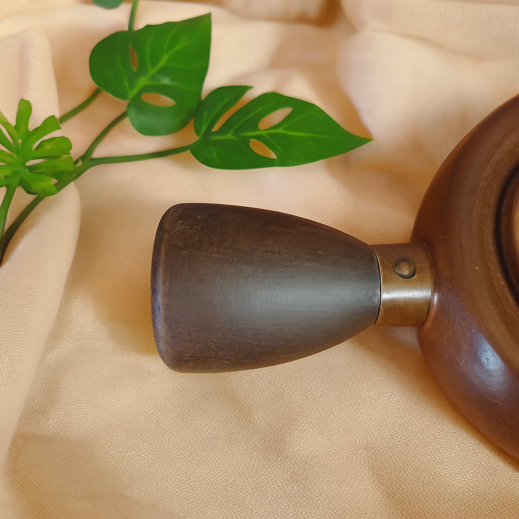 纯手工紫铜侧把壶办公家用泡茶壶加厚茶具耐高温烧水壶电陶炉 紫铜侧把壶（中号）