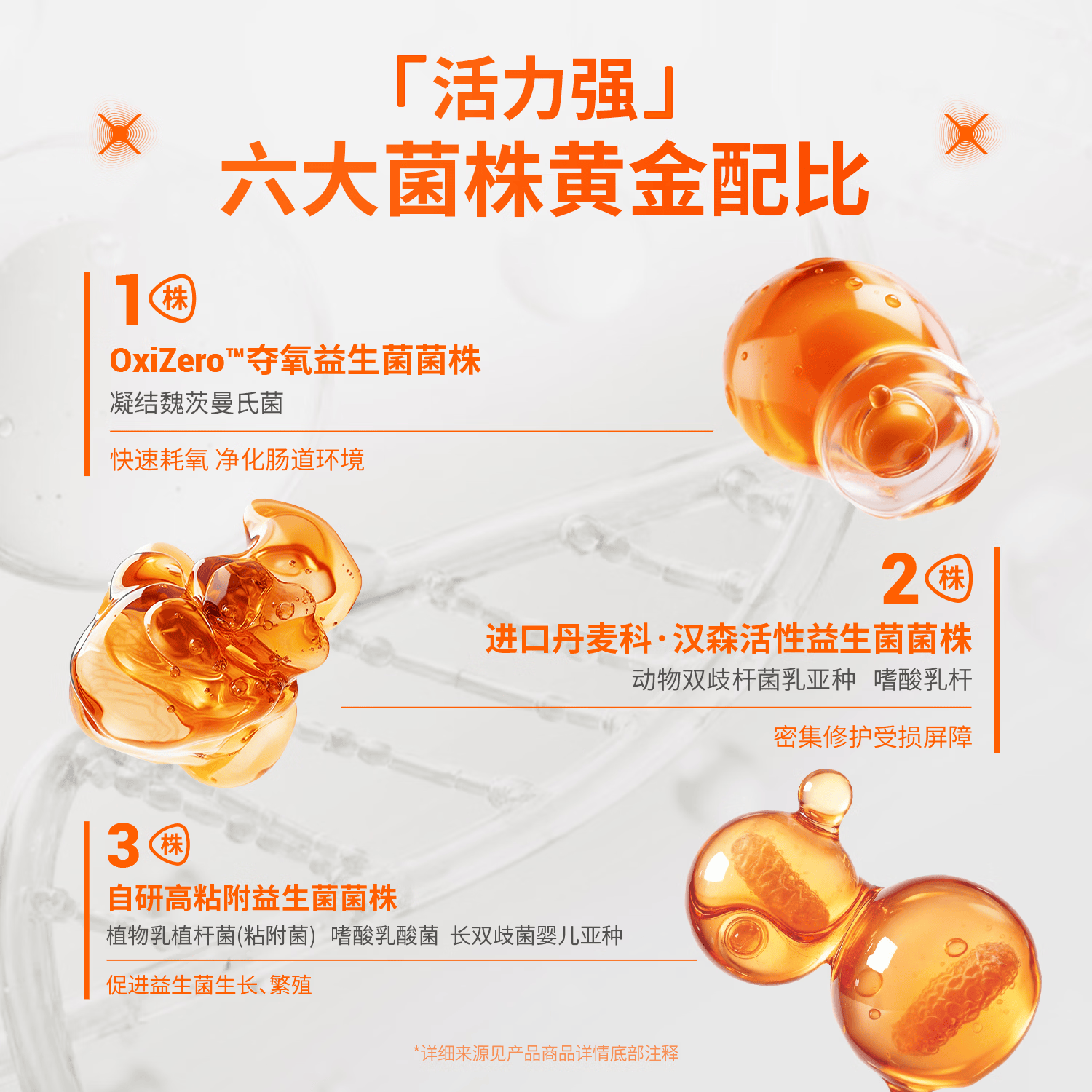 益次方小橙舱 首创双舱鲜活益生菌 粉液分离500亿活菌益生菌(尝鲜装) 10.5g*1瓶