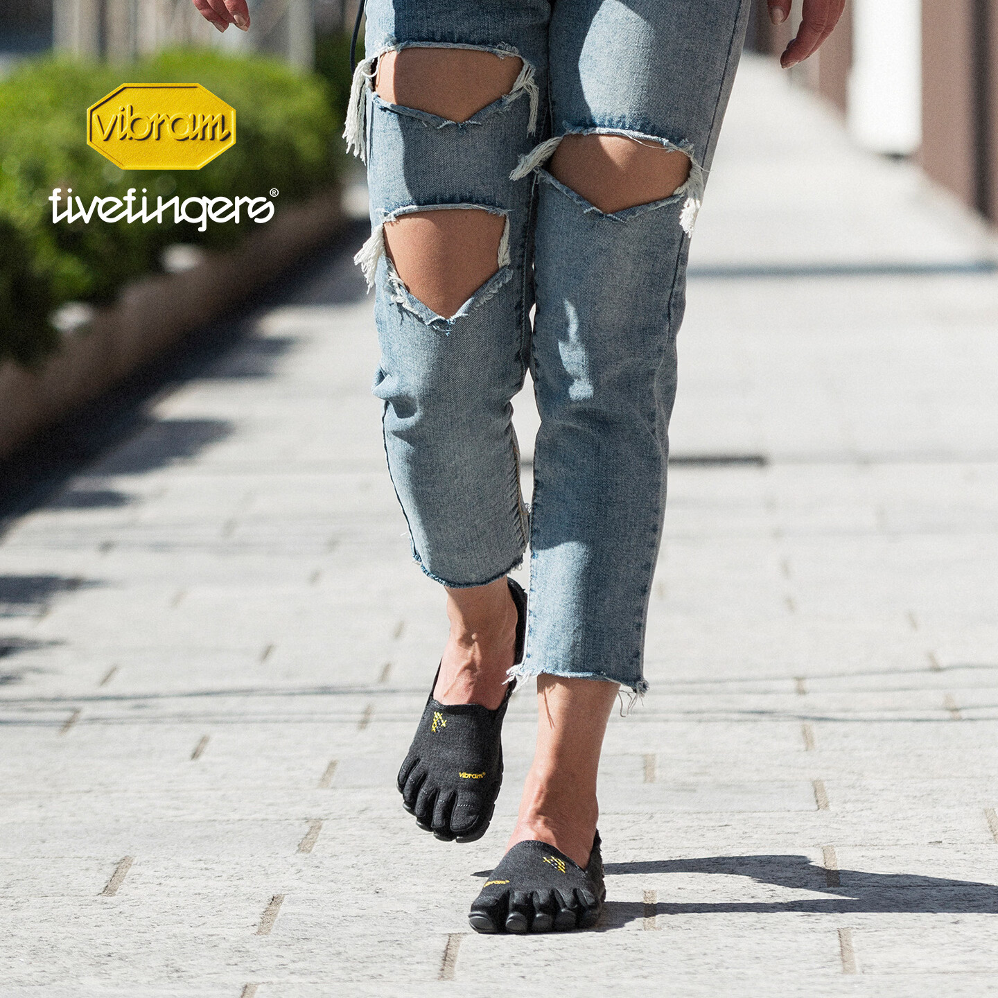 Vibram赤足鞋轻便旅游运动鞋夏季舒适透气情侣鞋休闲运动鞋CVT HEMP 黑色 36