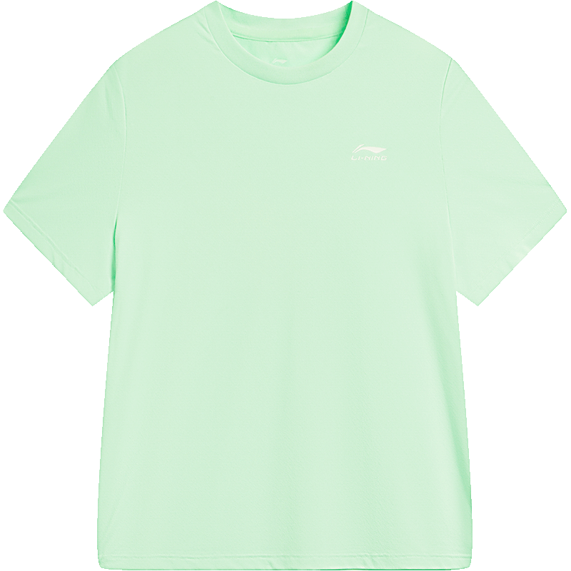 李宁（LI-NING）童装儿童短袖男女小大童柔软亲肤排湿速干T恤160YTSW123-2
