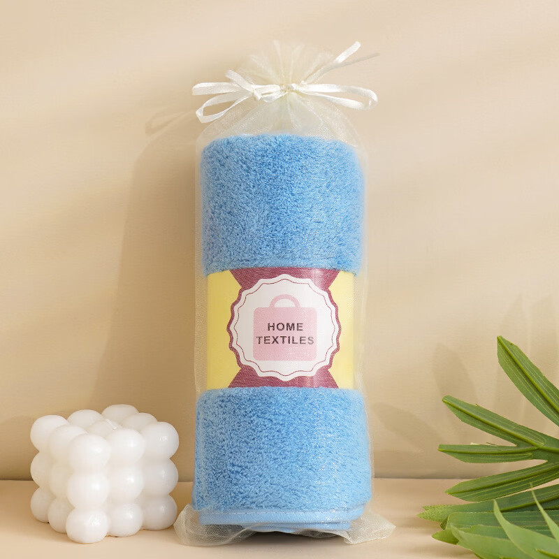 ��ɭ�Ӵ�Ӻ���ˮë��ϴ�����ɴ���logo��Ʒ��ë�� ��ɫǳ����HOMETEXTILES���⣩ 1�� 34cm*74cm