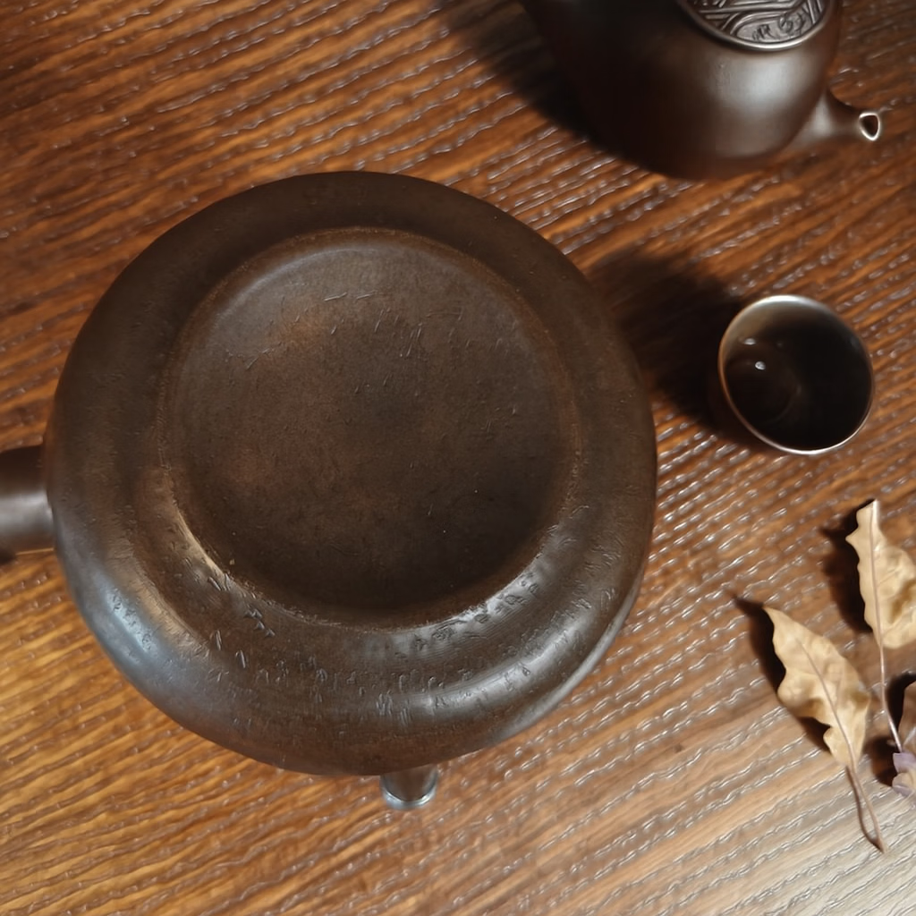 纯手工紫铜侧把壶办公家用泡茶壶加厚茶具耐高温烧水壶电陶炉 紫铜侧把壶（中号）