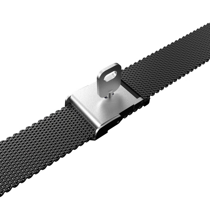 匠匠闻名老年人定位手环痴呆专用GPS北斗定位防走丢防拆卸防水超长待机神器 黑色 北斗+GPS定位版 30000