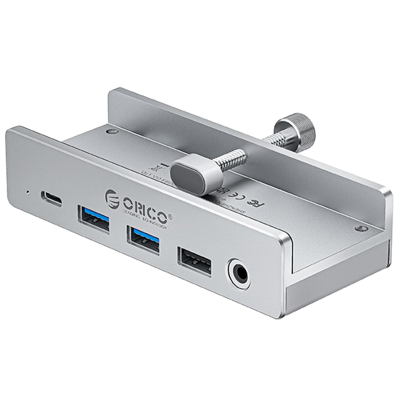 ��ƣ�ORICO��Type-C��չ��USB-CתHDMIת��ͷHUB������10Gbps���Ͻ𿨿�ʽ��չ������̨ʽ�ʼǱ�����MH8P��ɫ