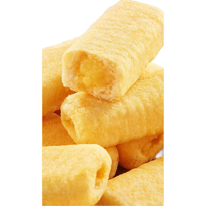 比比赞（BIBIZAN）风味米饼芝士蛋黄味夹心饼干解馋小零食休闲食品 芝士味共280g*2袋