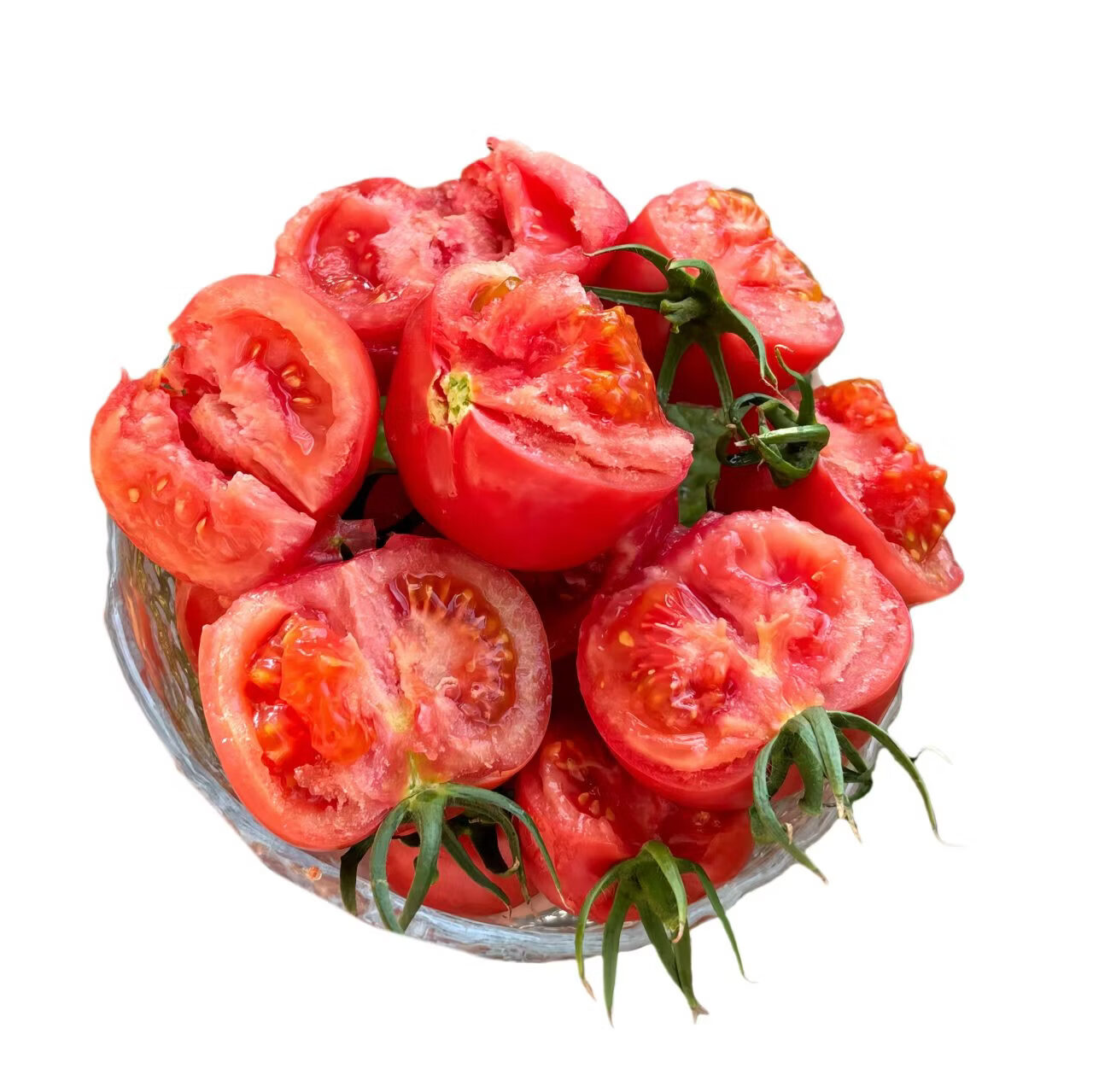 果鲜巢陕西泾阳普罗旺斯水果西红柿自然成熟沙瓤番茄当季新鲜蔬菜4.5斤 普罗旺斯水果西红柿 5斤 净重4.5斤 小果70克以上