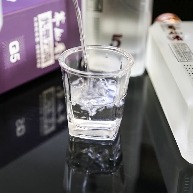 荞化香云南泸西特产475ml清香型50度苦荞酒Q5白酒礼盒装送礼礼盒 50度 475mL 4盒