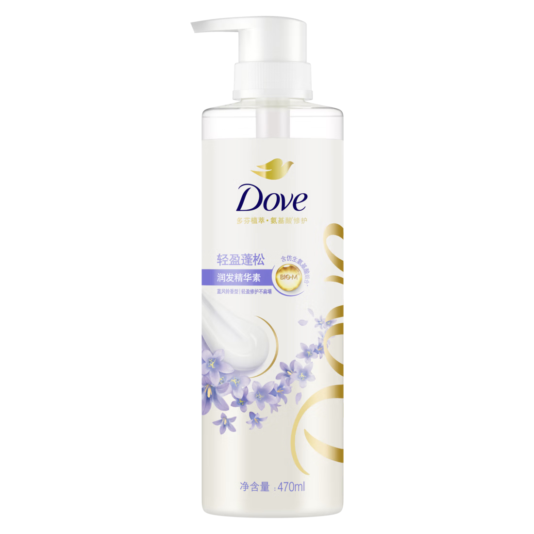 多芬（Dove）【成毅同款】植萃蓬松氨基酸护发素470ml橙花 干枯扁塌发 留香