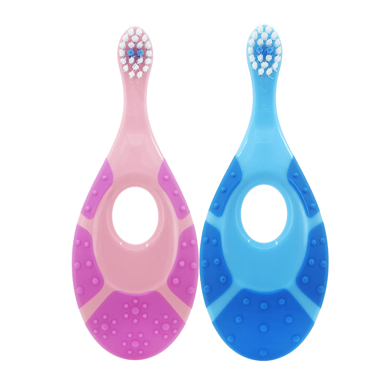 Jordan婴幼儿童牙刷宝宝软毛0-1-2-3岁以下咬胶2支装山姆同款