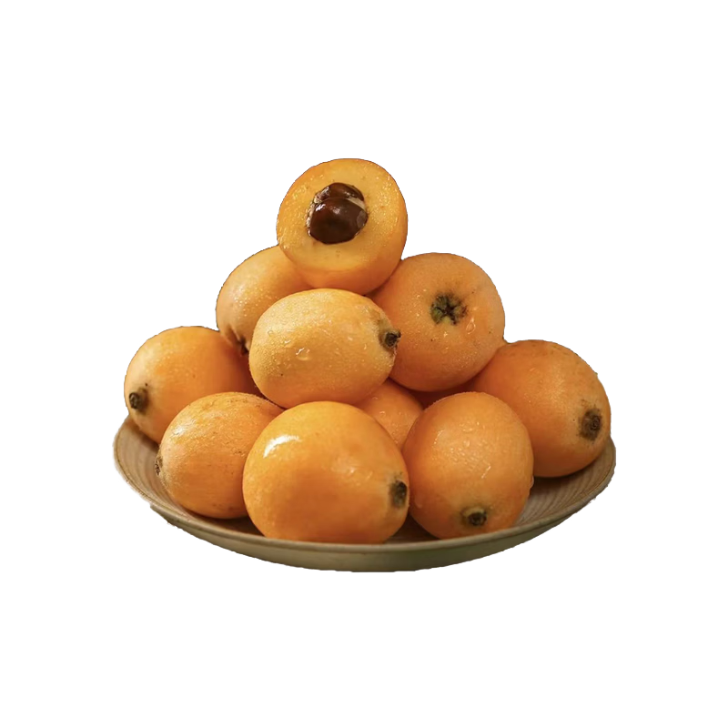 京觅四川五星枇杷清甜多汁2斤单果30g起初春尝鲜原头直发 包邮