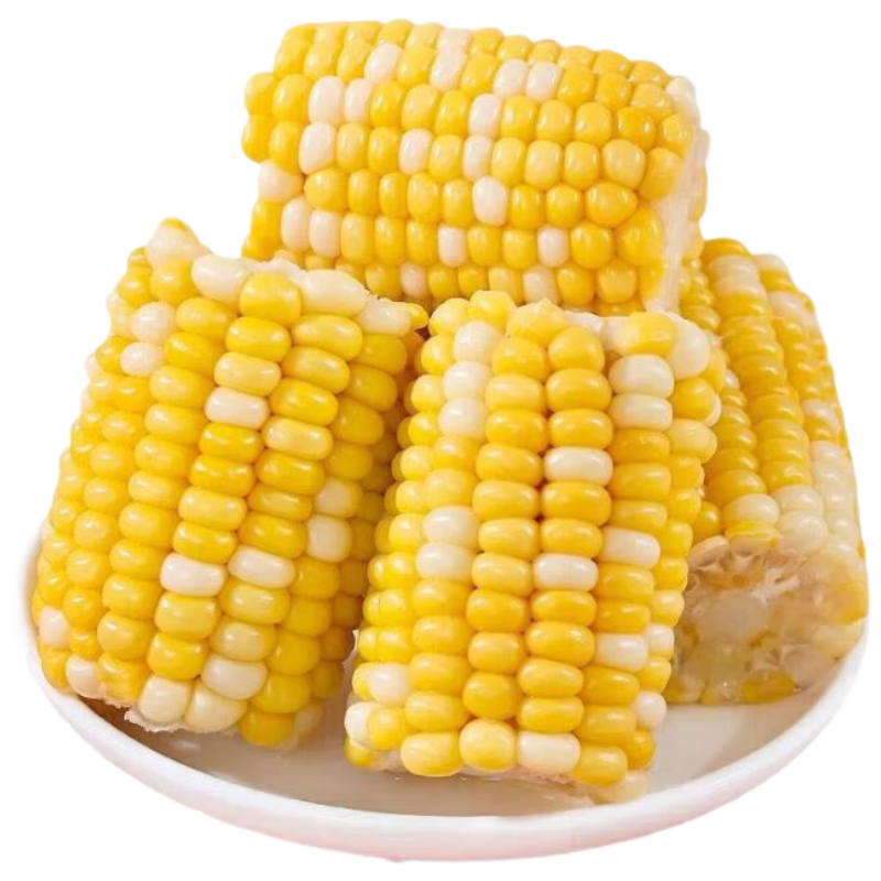 京鲜生云南水果玉米段净重1200g  开袋即食低脂新鲜蔬菜源头直发包邮