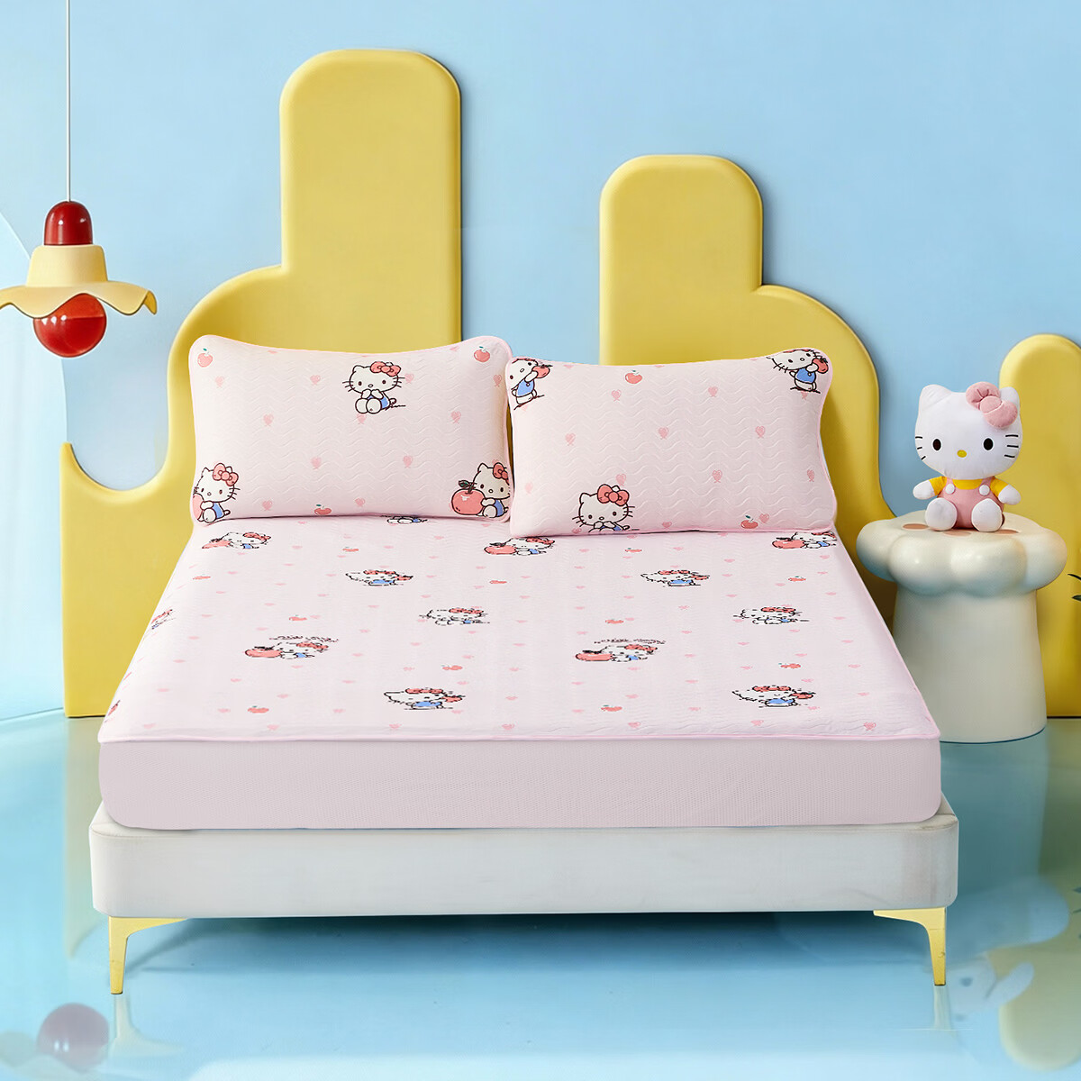 水星家纺果酱KT凉感席/果酱KT床笠式凉感席 果酱KT凉感席 90cm*200cm