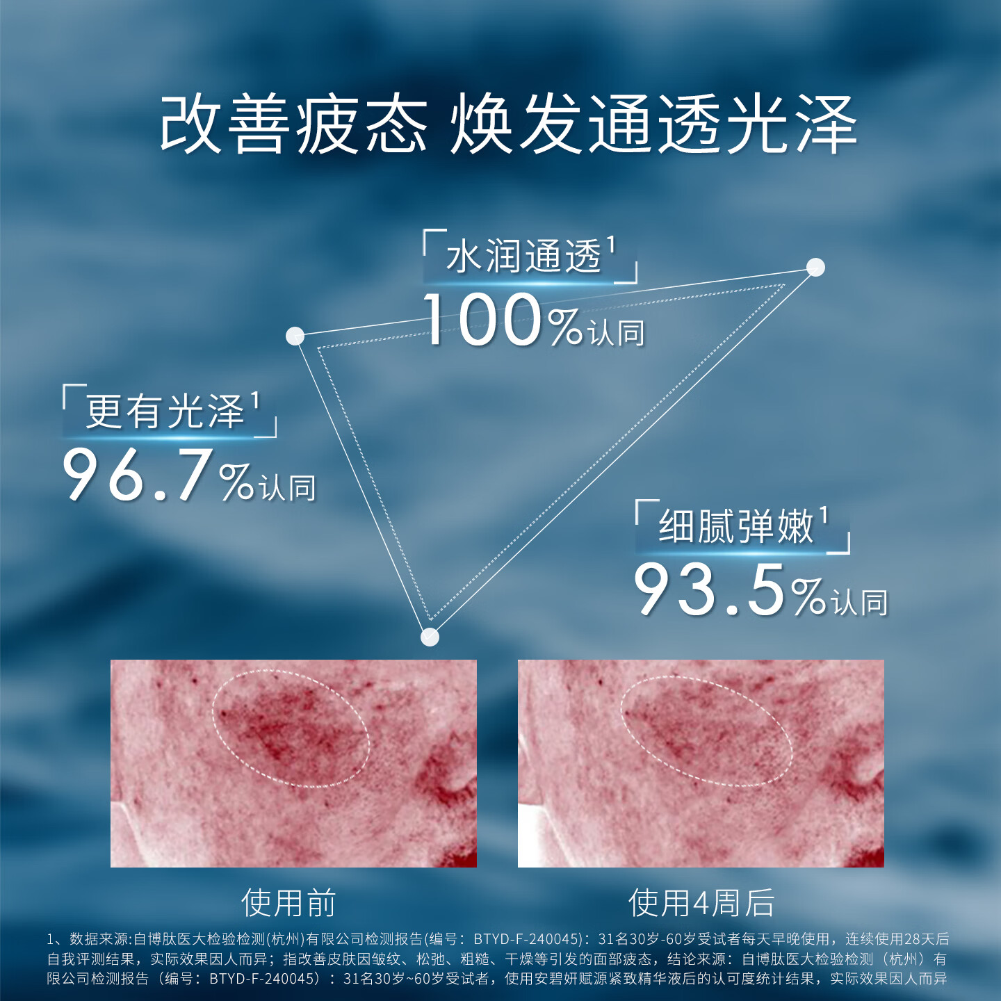 安碧妍华西专利研发 精华液30ml 紧致抗皱舒缓保湿 滋养修护 护肤品 紧致精华30ml