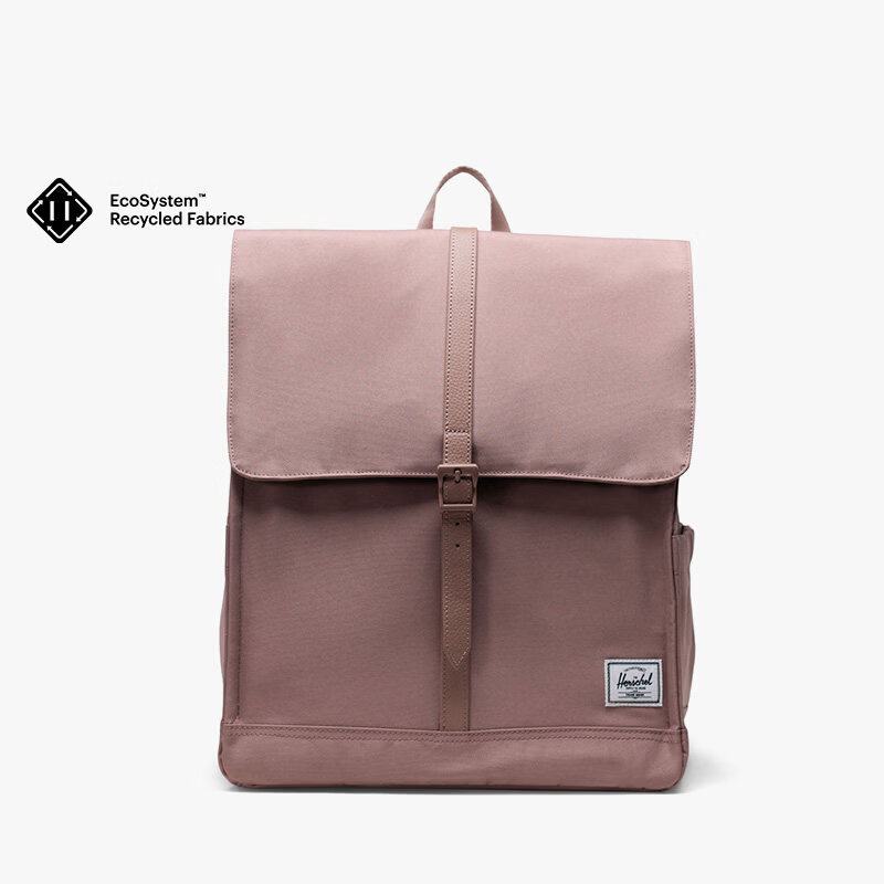 Herschel加拿大赫行經(jīng)典系列City雙肩包英倫風(fēng)方形通勤書(shū)包電腦包 迷霧粉_2025年新色 16升