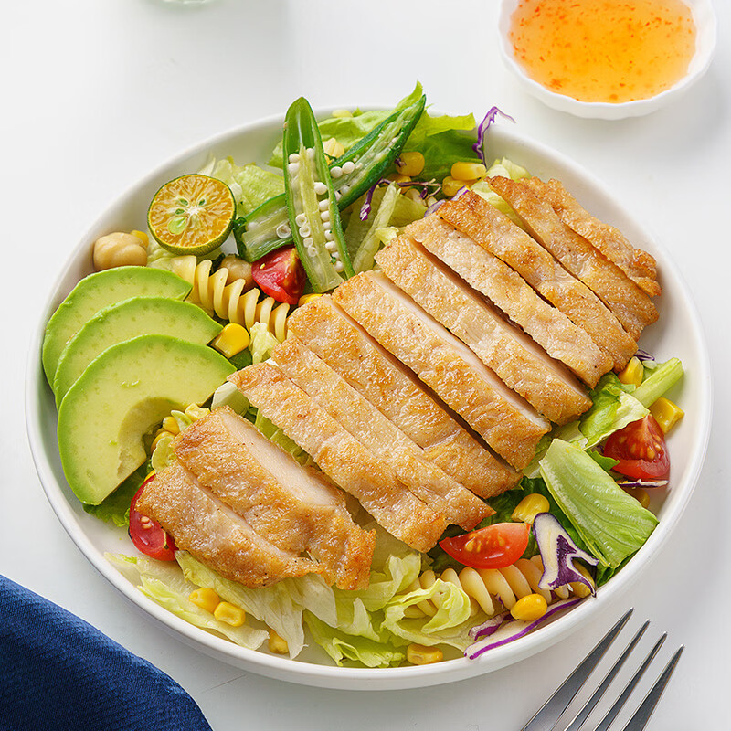 小牛凯西鸡排鸡胸肉低脂健身代餐轻食高蛋白 【混装】原味*4+奥尔良*3+黑椒*3