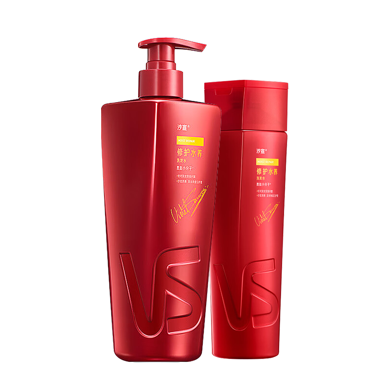 ɳ����VS���޻�ˮ����װϴ��ˮ400g+200g���¾ɰ�װ���������������ϴ��¶