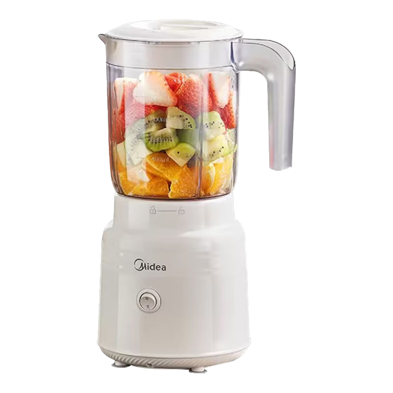 美的榨汁机破壁机家用小型全自动电动料理机多功能易清洗打米糊果汁机婴儿辅食机 MJ-WBL2507B