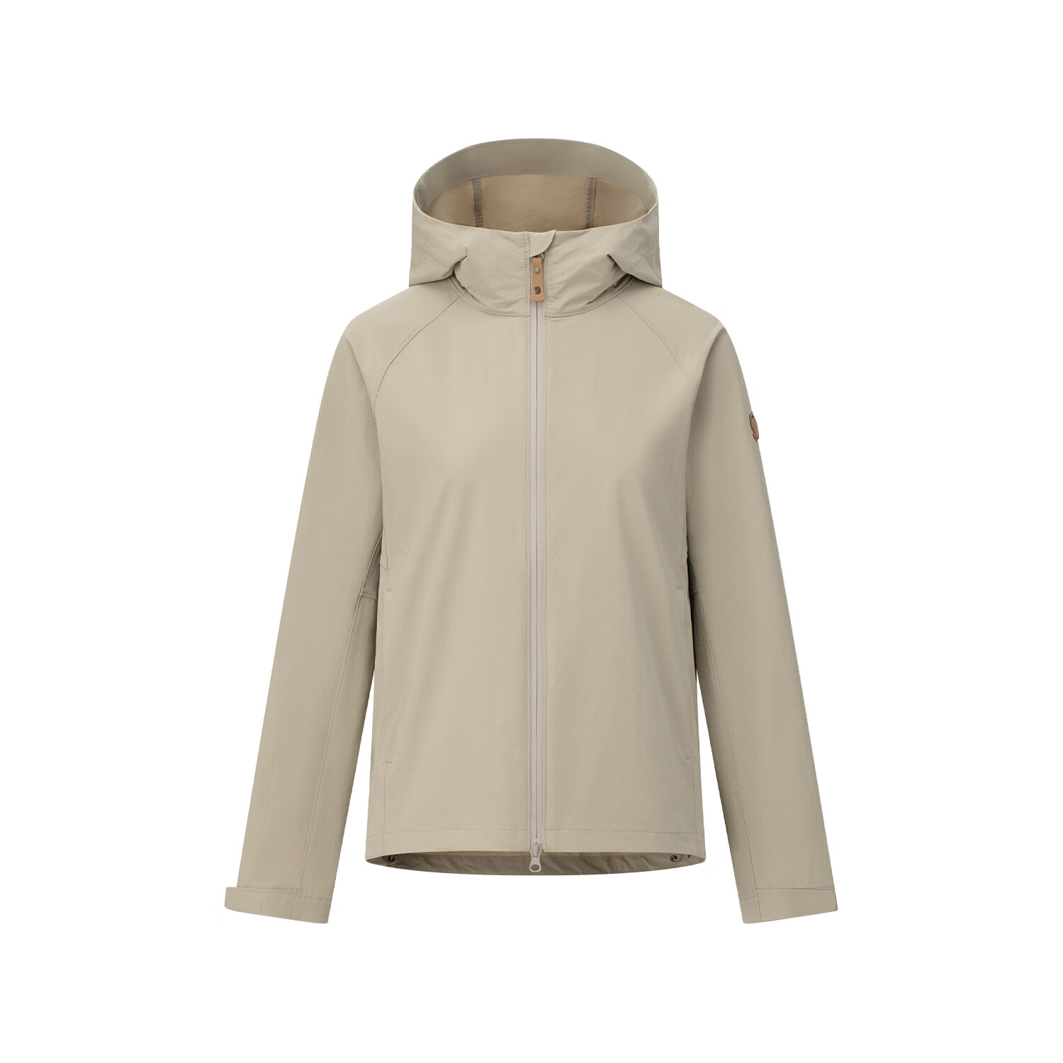 FJALLRAVEN北极狐 26春夏女士防泼舒适软壳 户外徒步夹克外套 082612059 118石色 M 【AM-165/88A】