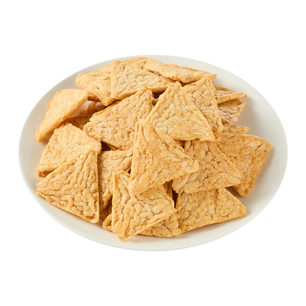 盒马 三蛋白虾片 原味 青芥末味 320g 非油炸含膳食纤维 原味 320g*1袋 袋装
