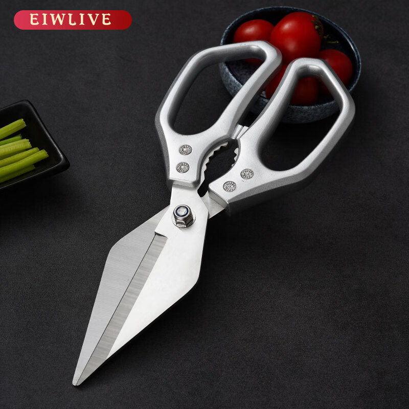 EIWLIVE【抖音主播同款】新款强力大头剪 强力鸡骨剪剪骨剪肉厨房剪 比刀还好用【钢材剪面加厚】